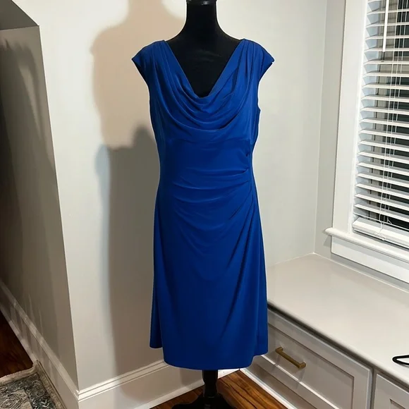 Royal blue Lauren dress